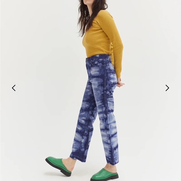 NEW Lykke wullf indigo dyed painter pants 00 - Picture 7 of 11